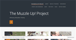Desktop Screenshot of muzzleupproject.com