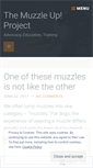 Mobile Screenshot of muzzleupproject.com